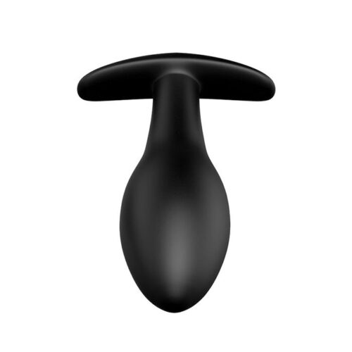 Vibrating Anal Butt Plug 3.4" x 1.2" Black - Image 5